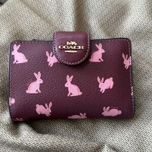 Coach year of the rabbit wallet